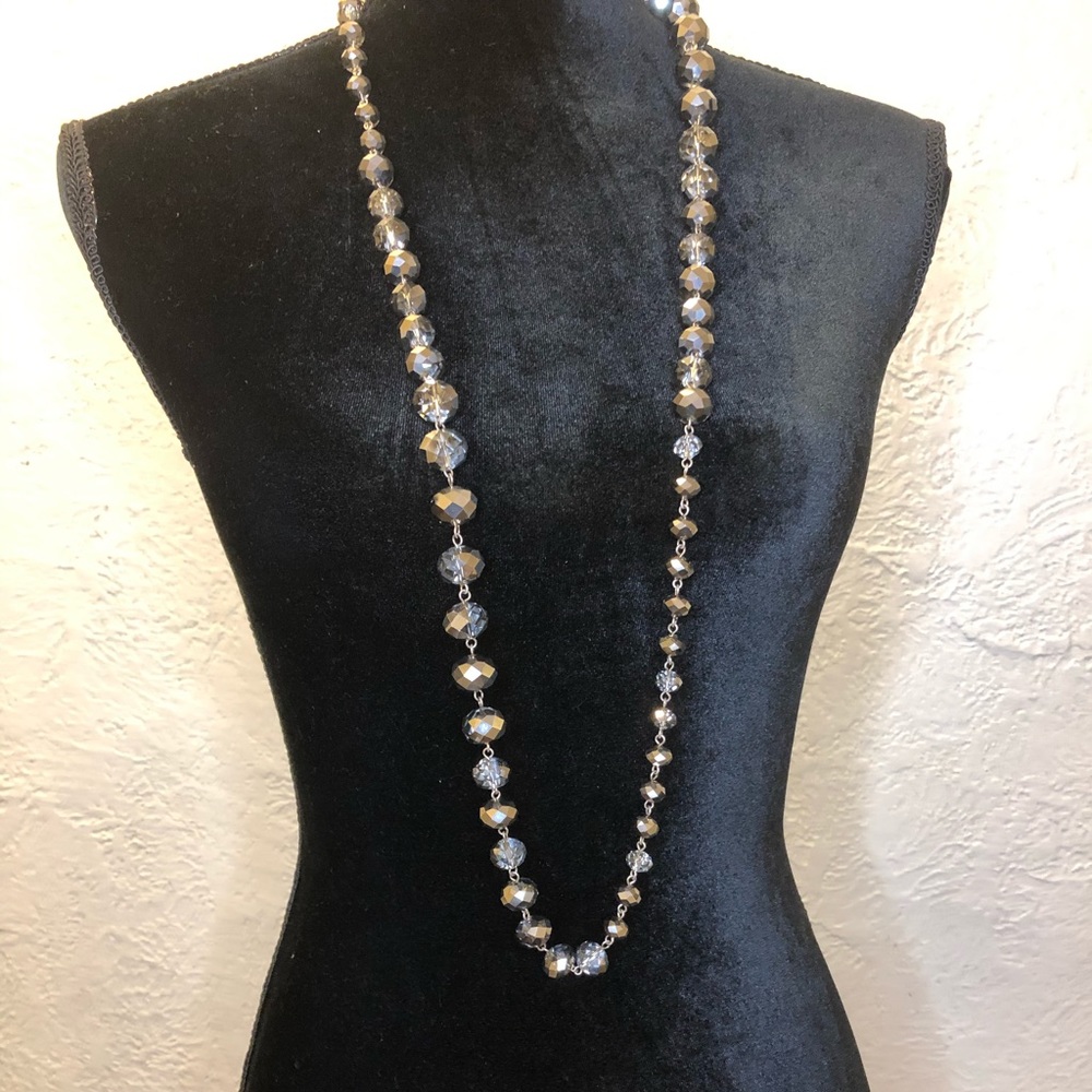 Kenneth Cole/ NEW YORK Crystal Beaded Necklace